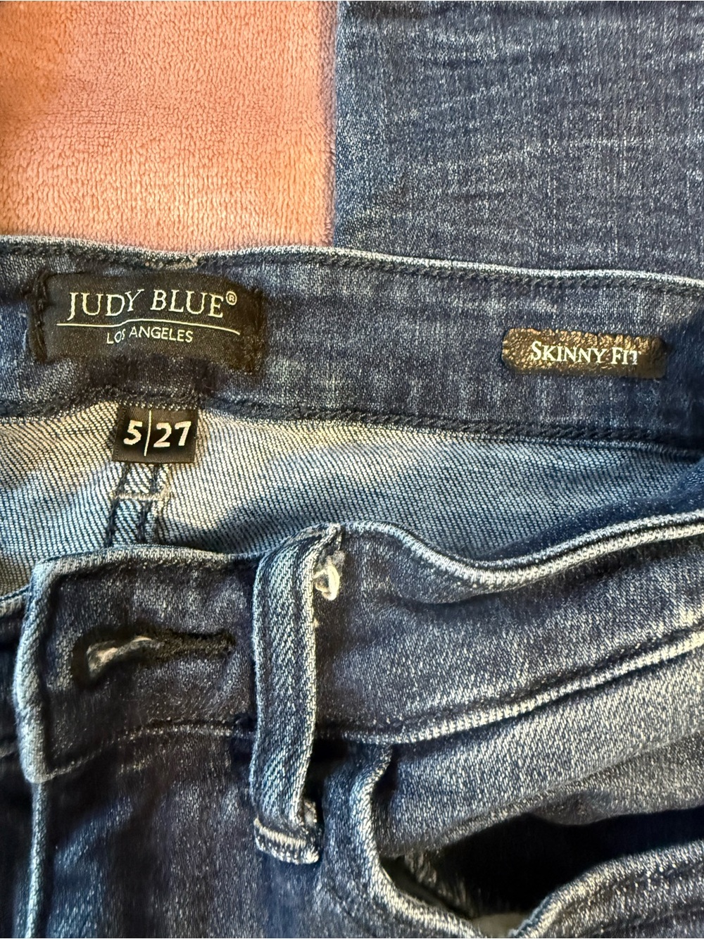 Judy Blue Faded Blue Skinny Jeans